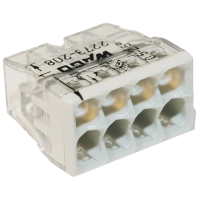 Клемма Wago COMPACT 2273-208 8-проводная 0.5-2.5мм2 Клемма Wago COMPACT 2273-208 8-проводная 0.5-2.5мм2
