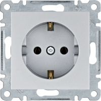 Розетка с з/к Hager Lumina WL1052 16А/230В