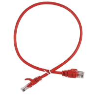 Патч-корд красный EServer UTP CAT5e 0.25м Патч-корд красный EServer UTP CAT5e 0.25м