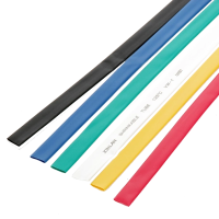 Термоусаживаемая трубка набор APRO 8мм 6 цветов (пак. 1м 30шт)