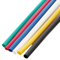 Термоусаживаемая трубка набор APRO 5 мм 6 цветов (пач. 1 м х 30 шт.)