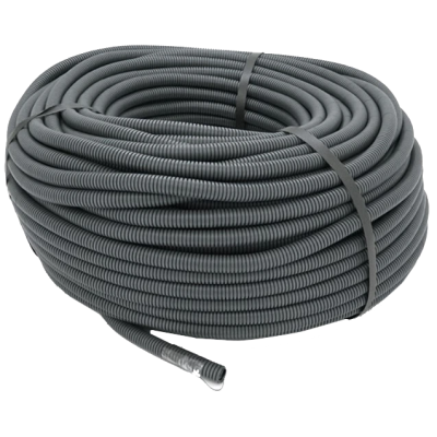 Труба гофрированная 350Н 20/15мм бухта 100м гибкая с протяжкой негорючая Труба гофрированная 350Н 20/15мм бухта 100м гибкая с протяжкой негорючая