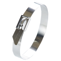 Стяжка металлическая нержавеющая APRO 7.9х370 (пач. 100 шт.)