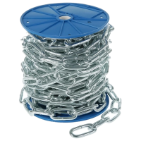 Цепь длиннозвенная оцинкованная APRO 8 мм DIN 5685C бухта 15 м