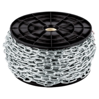 Цепь короткозвенная оцинкованная APRO 8 мм DIN 5685C бухта 15 м