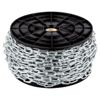 Цепь короткозвенная оцинкованная APRO 8 мм DIN 5685C бухта 15 м Цепь короткозвенная оцинкованная APRO 8 мм DIN 5685C бухта 15 м