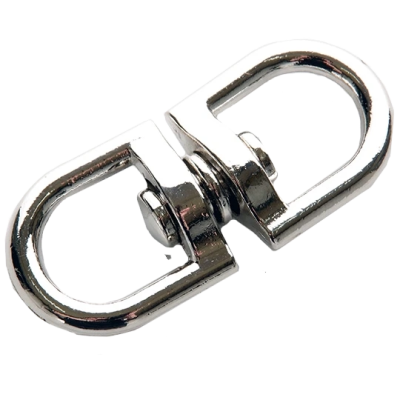 Вертлюг никелированный петля-петля APRO 6мм (20шт) Вертлюг никелированный петля-петля APRO 6мм (20шт)