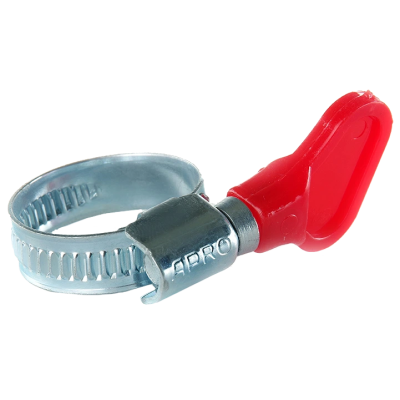 Хомут червячный с бабочкой APRO W1 16-25мм (50шт) Хомут червячный с бабочкой APRO W1 16-25мм (50шт)