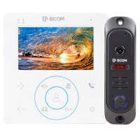 Комплект видеодомофона BCOM BD-480 White Kit Комплект видеодомофона BCOM BD-480 White Kit