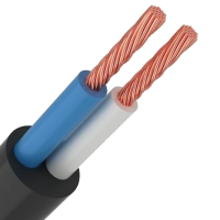 Кабель силовий ПВСнг-нд(LS) 2х0,75 чорний (Бухта 100м)