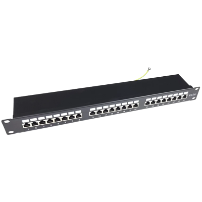 STP патч-панель EServer 24 порта 1U 19" модульна (без модулів)