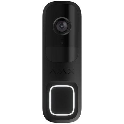 Відеодзвінок Ajax Doorbell black RAL 9005