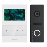 Комплект відеодомофону Slinex SQ-04 White + ML-17HR Graphite