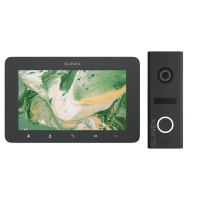 Комплект відеодомофону Slinex SM-07 Graphite + ML-17HR Graphite