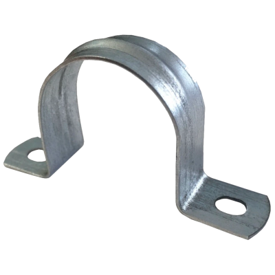 Скоба оцинкована дволапкова TNSy СMM-12 d15-17мм (пак 50шт)