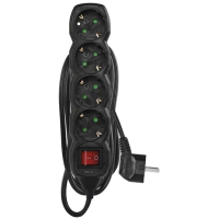 Мережевий подовжувач EMOS PC1425R 4 розетки 5 м