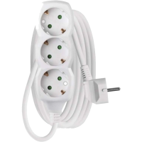 Мережевий подовжувач EMOS P0321R 3 розетки 1.5 м