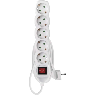 Мережевий подовжувач EMOS P1521R 5 розетки 1.5 м