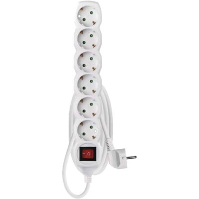 Мережевий подовжувач EMOS P1621R 6 розетки 1.5 м