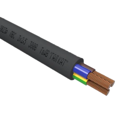 Провід GalKat ПВСнг-нд(LS) 3*0.75 (100м)