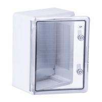 Шафа удароміцна з ABS-пластику 500х350х190 МП, IP65