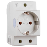 Розетка на DIN-рейку 230 В