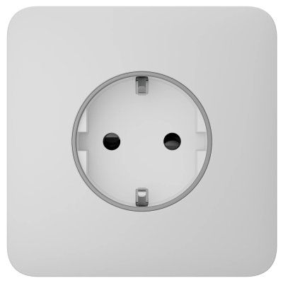 Фронтальна панель Ajax SoloCover (basic) white