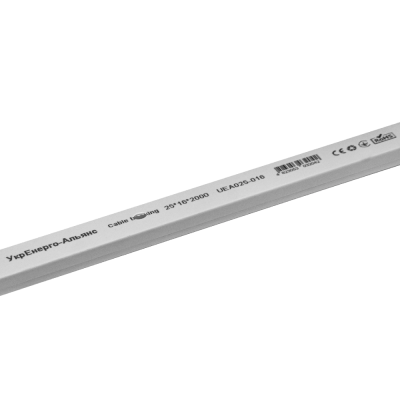 Кабельний канал 25х16 мм 2м із подвійним замком