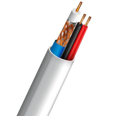 Кабель коаксіальний TRINIX SL-59+2*0,5 CU INDOOR "ОS" структура (305м)