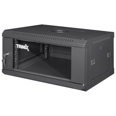 Комутаційна шафа Trinix TRX-6U/600x450x370 Black