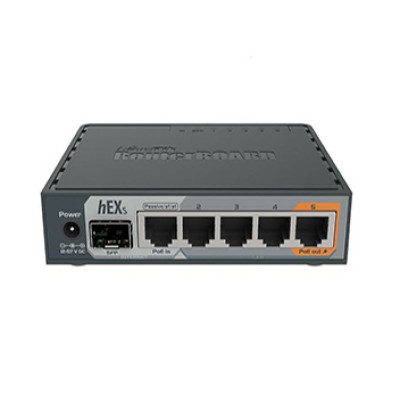 Маршрутизатор MikroTik hEX S (RB760iGS) 5-портовый