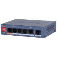 Комутатор 6 портів керований Dahua DH-CS4006-4ET2GT-60 PoE