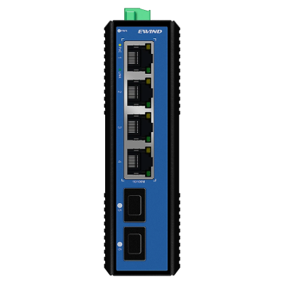 Комутатор 6 портів некерований Ewind EW-PIS1706-4FE