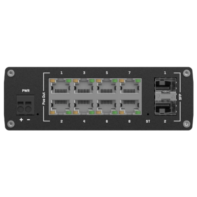 Комутатор 8 портів керований Teltonika TSW202 PoE+