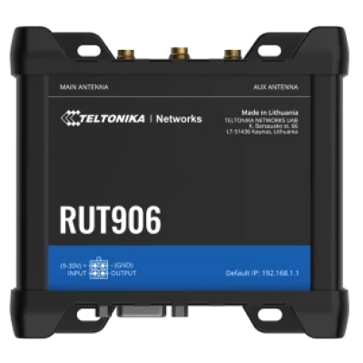 Промисловий стільниковий маршрутизатор Teltonika RUT906 з 4G LTE, Wi-Fi, RS-232, RS-485
