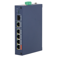 Комутатор 4 порти керований Dahua DH-CHS4106-4ET-60 PoE