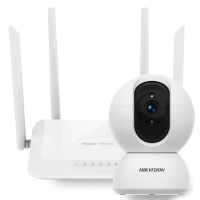 Комплект DS-2CV2Q21G1-IDW(W)/EU 2МП + Reyee RG-EW1200