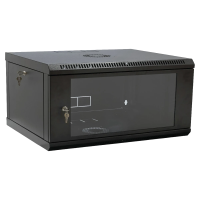Шафа 19" 4U 600x400x284мм акрилове скло, чорна