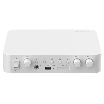 Мережевий підсилювач Hikvision DS-QAE1A80G1-VB/EU(B) 80 Вт