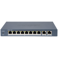 Комутатор 10 портів керований Hikvision DS-3E1310P-EI(B) PoE