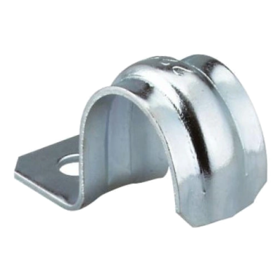 Скоба оцинкована однолапкова СMM-12 d15-17мм (пак 50шт)
