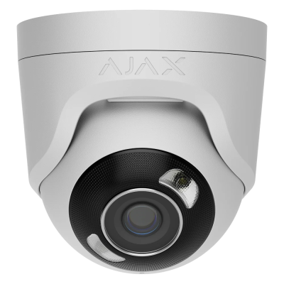 IP відеокамера Ajax TurretCam HL (5 Mp/4 mm) white