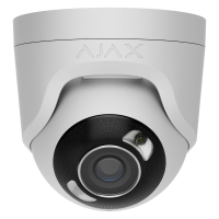 IP відеокамера Ajax TurretCam HL (8 Mp/2.8 mm) white