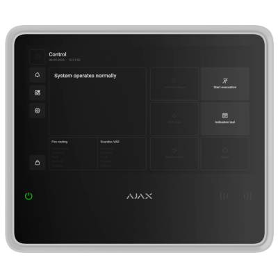 Пожежна централь Ajax EN54 Fire Hub white