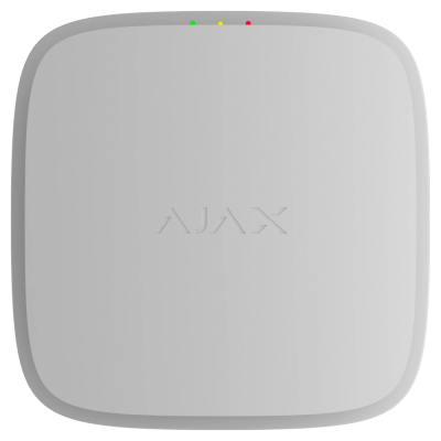 Сповіщувач Ajax EN54 FireProtect (Smoke/Sounder) white пожежний димовий зі звуковим оповіщенням