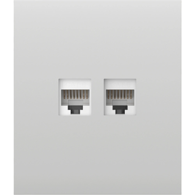 Фронтальна панель Ajax CenterCover (LAN) white