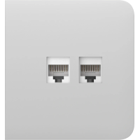 Фронтальна панель Ajax SideCover (LAN) white