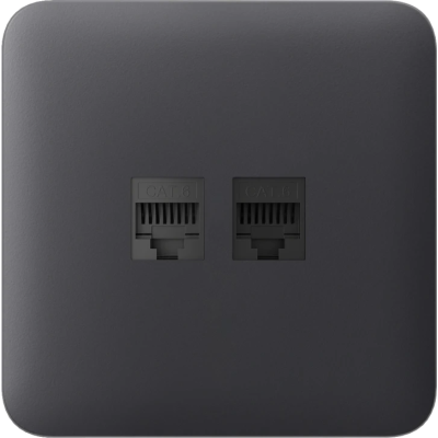 Фронтальна панель Ajax SoloCover (LAN) graphite