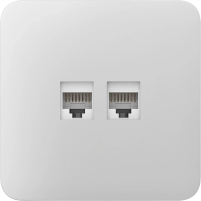 Фронтальна панель Ajax SoloCover (LAN) white