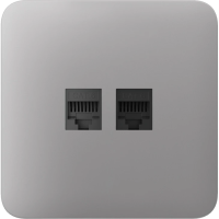 Фронтальна панель Ajax SoloCover (LAN) fog